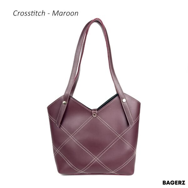 Crosstitch - Maroon